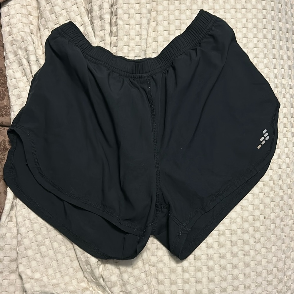 Super soft and comfortable women’s black athletic shorts